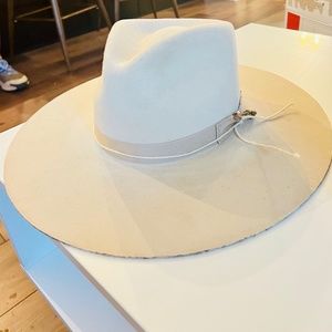 Stetson Flat Brim Wool Hat (Reduced Price)